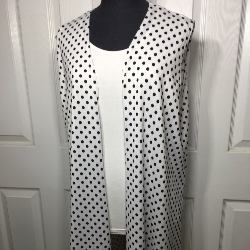 LuLaRoe Polka for Joy vest
